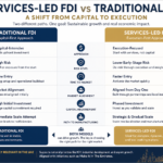 Discover the key differences between services-led FDI and traditional FDI. Learn how execution-driven investment models reduce risk and accelerate market entry.