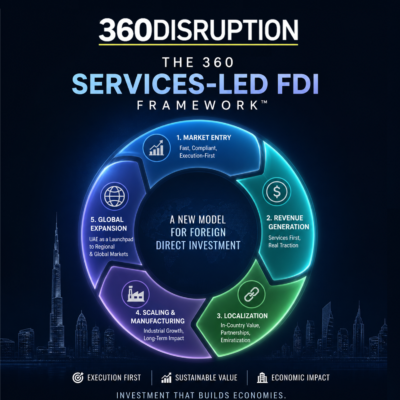 The 360 Services-Led FDI Framework UAE market entry model