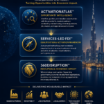 Explore how ActivationAtlas™, Services-Led FDI™, and 360Disruption™ bridge the gap between opportunity discovery and economic impact through qualification, activation, and execution.